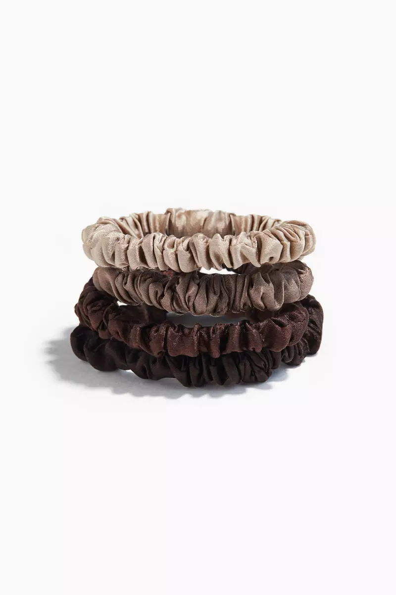 50% OFF H&M 4-pack silk scrunchies