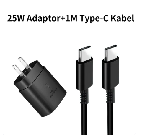 45% OFF For Samsung 25W Type C to Type C 3A Super Fast Charging Wall Charger PD 3.0 Adapter for Galaxy S20 S20+ S21 Ultra Note 20