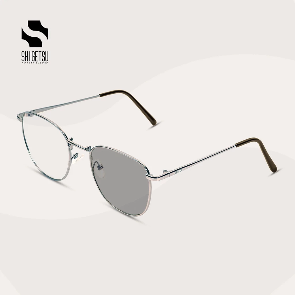SAVE ₱1110.00 Shigetsu ISUMI RadPro Plus Eyeglasses Glasses in Metal Frame Anti Radiation and Photochromic Lens