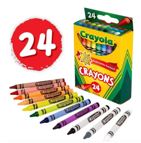 49% OFF Crayons Set of & (8,16 and 24 Colors) Kids Crayon Baby Doodle Crayon Learn and Play Crayola Crayons