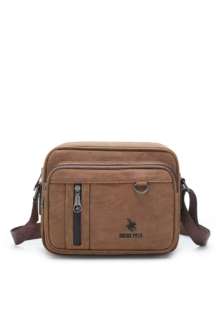 44% OFF Men's Sling Bag / Crossbody Bag - Light Brown