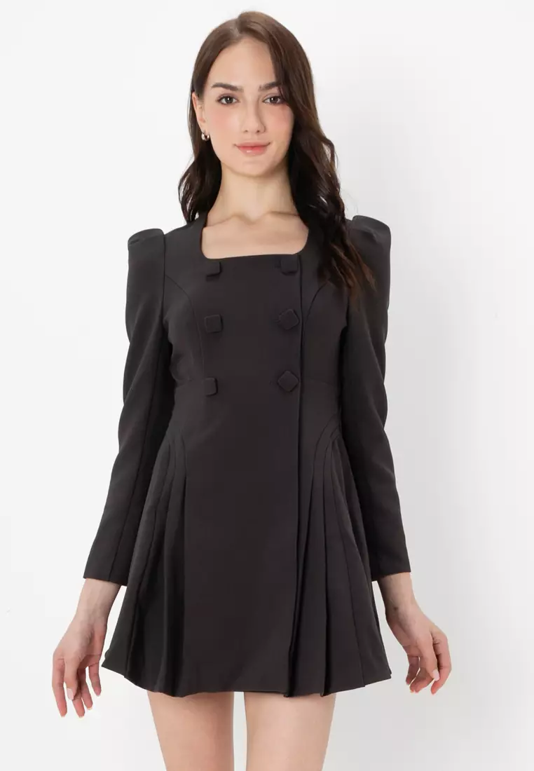 86% OFF ONLY Skater Blazer Dress