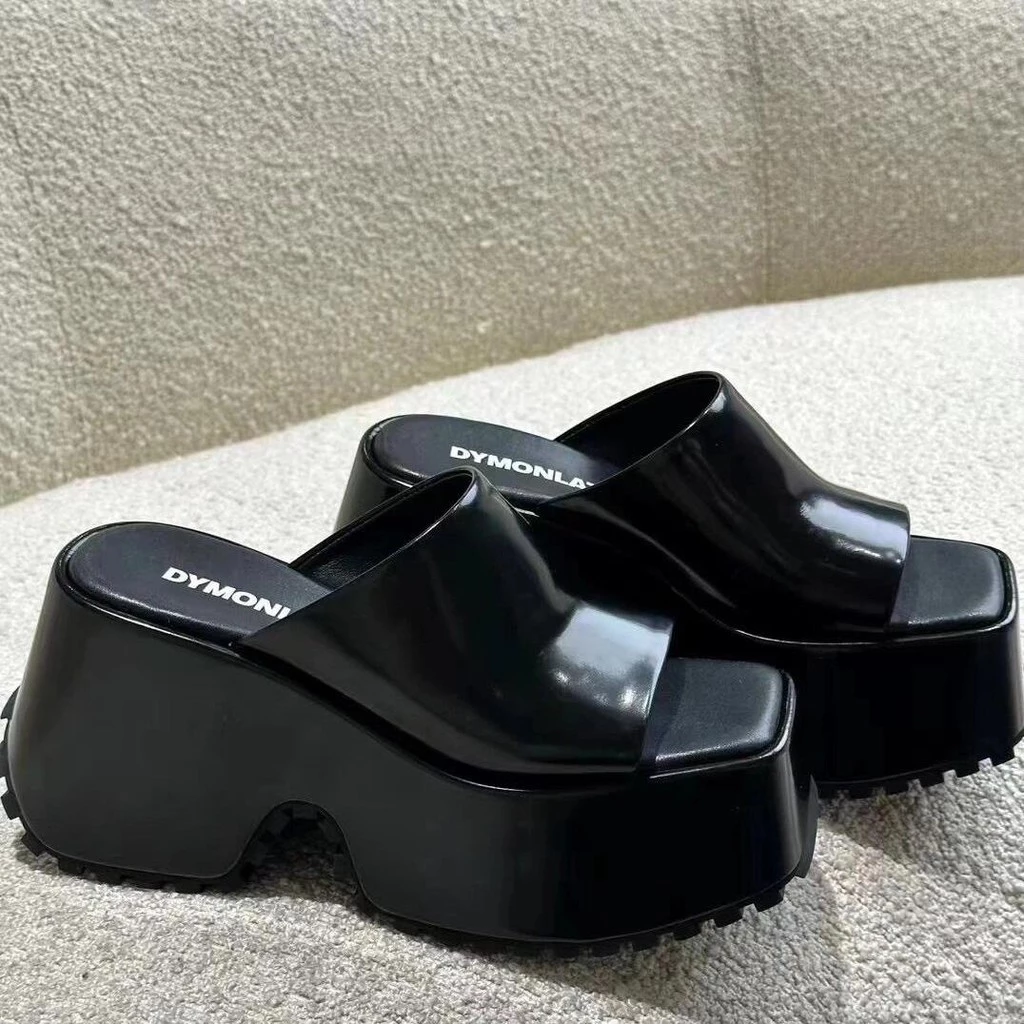 69% OFF Korean Fashion Casual Leather Wedge Sandals – Comfortable & Flexible