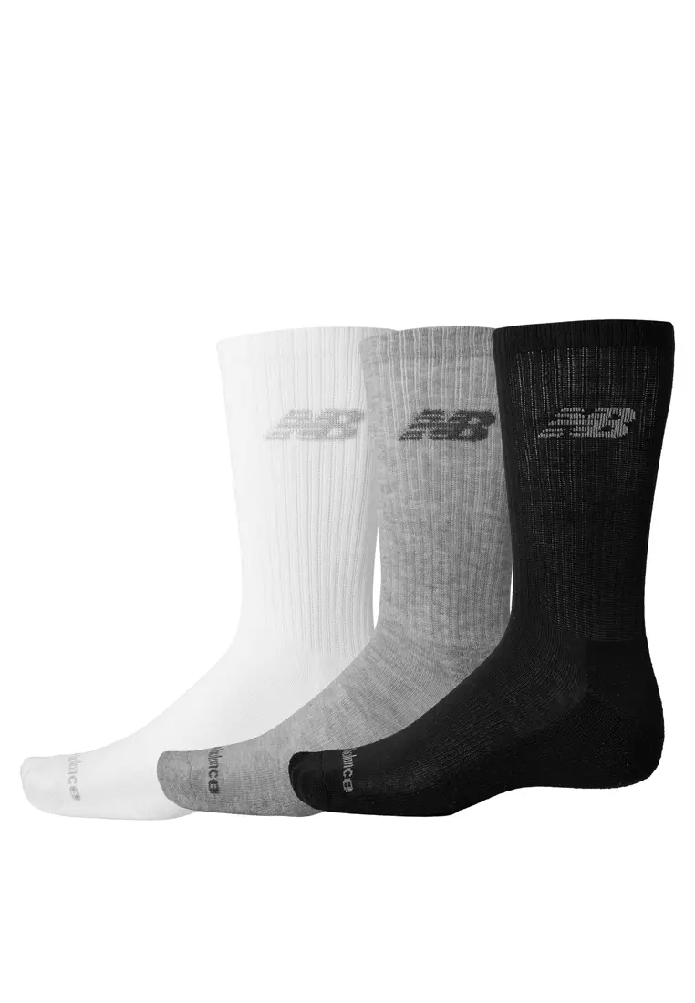 44% OFF New Balance 3 Pack Performance Basic Crew Socks
