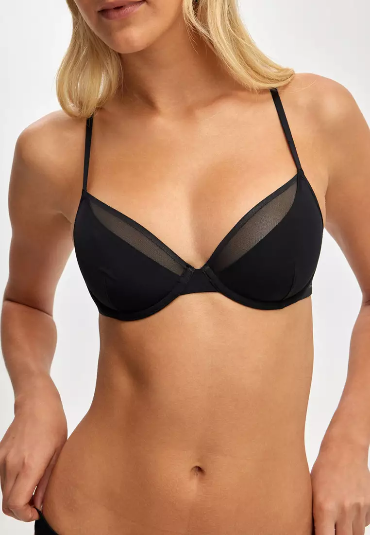 74% OFF Double Layer Underwire Bra