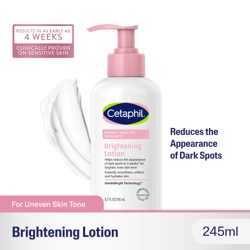 8% OFF Cetaphil Brightening Body Lotion 245ml (Evens Skin Tone With Niacinamide And Sea Daffodil)