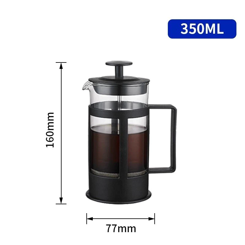 58% OFF MISHILEI French Press Coffee Maker Glass Coffee Press Pot Tea Maker Manual Espresso Brewer Kitchen