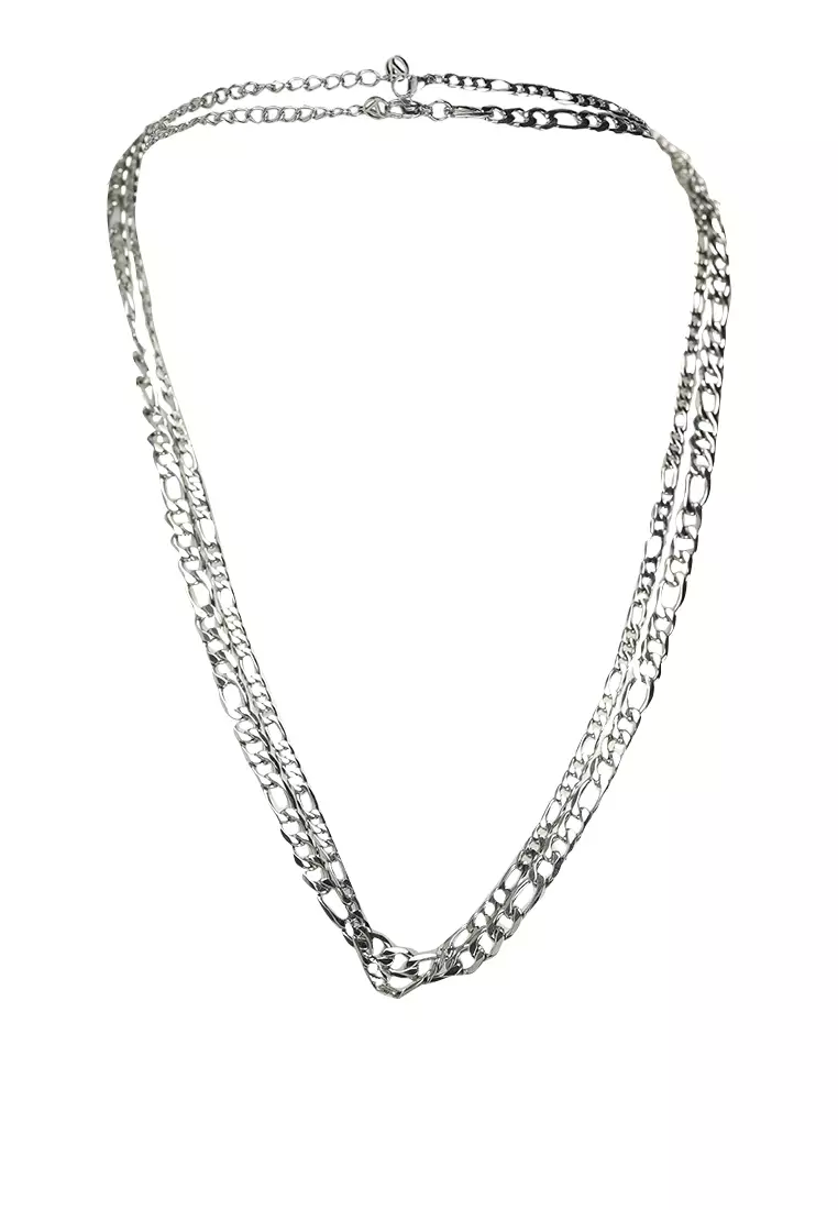 63% OFF ALDO Rhedridus Stainless Steel Necklace Set