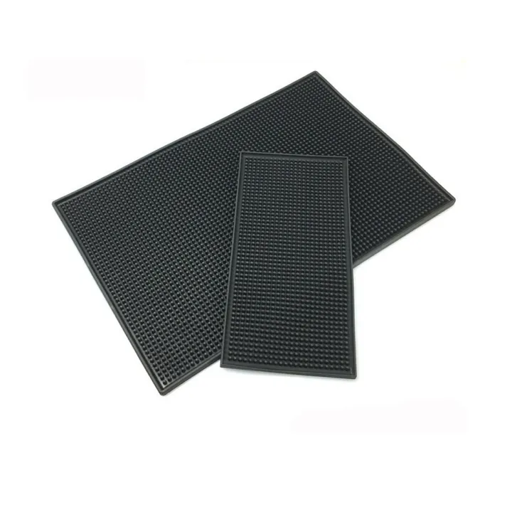 70% OFF Non-Slip Drip Rubber Bar Mat Waterproof Insulation PVC Pad for Spills, Coffee, Bars, Restaurants, Counter Top Dish Drying Mat, Glass Drying Mat