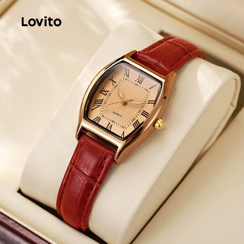 20% OFF Lovito Casual Retro Quartz Watch LFA99176