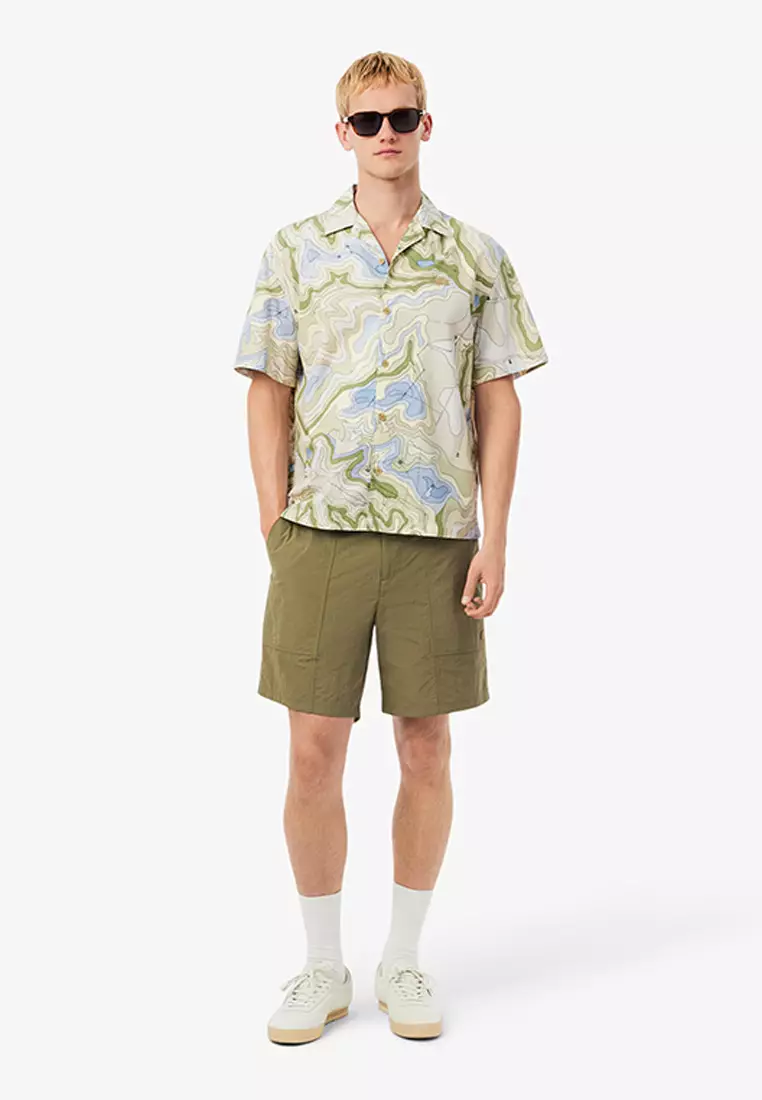 40% OFF Lacoste Water-Repellent Wind Resistant Nylon Shorts