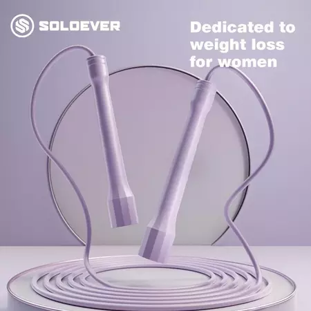 69% OFF 【PH Delivery】 SOLOEVER Unisex Adjustable Speed Jump Rope – Specialised for weight loss, aerobic exercise, boxing training and home