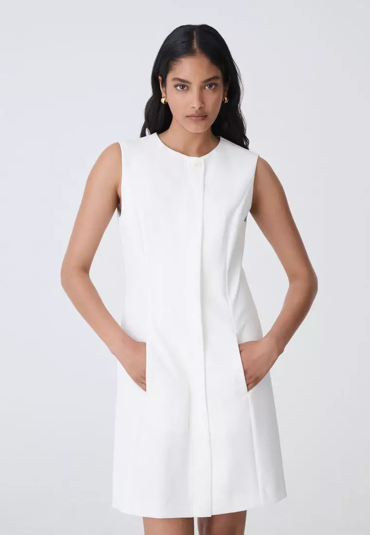 10% OFF Pera Conceal Panel Dress