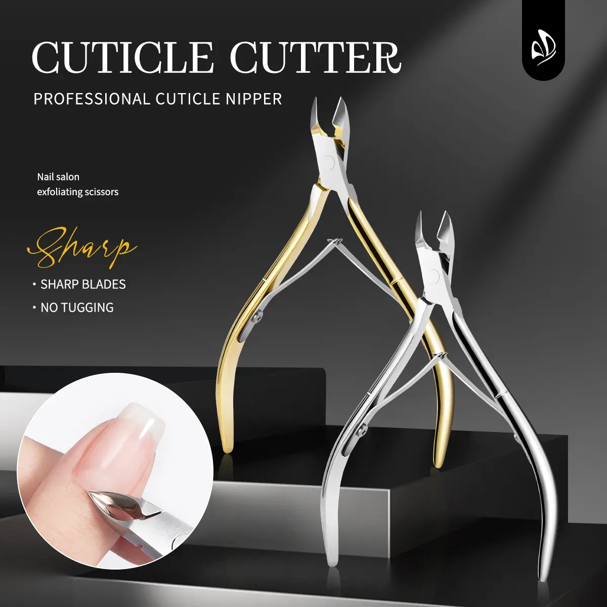 36% OFF Miss Gooey Professional nail trimmer cuticle remover hangnail remover high-end scissors and pliers