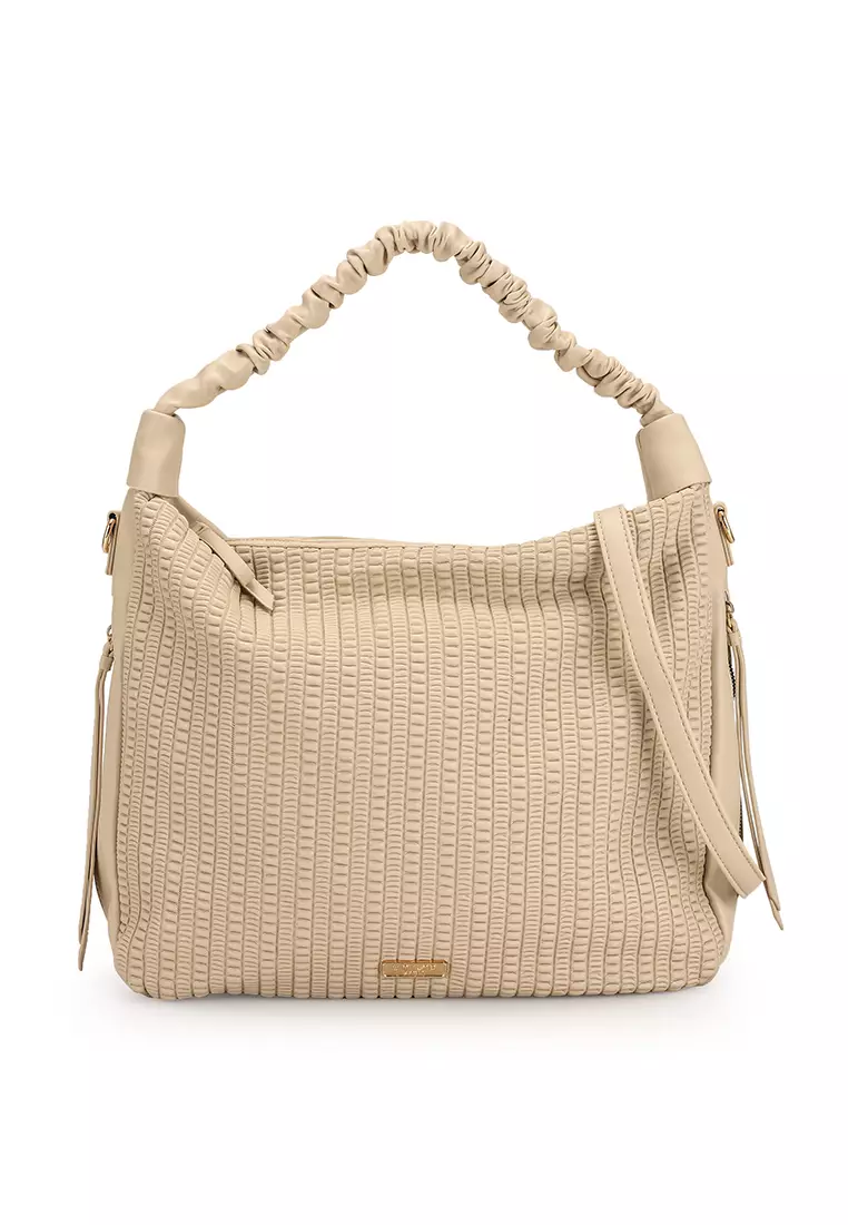 67% OFF Unisa Soft Convertible Hobo Bag