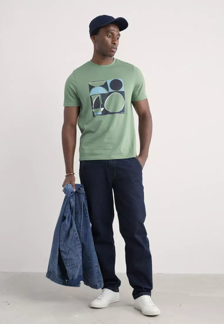 70% OFF Seasalt Cornwall Green Midwatch T-Shirt