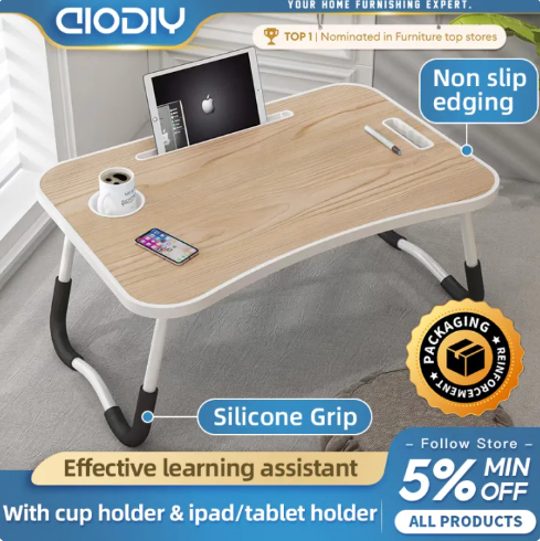 67% OFF AIODIY Foldable Laptop table/mini Desk Study Table Multiple Colors