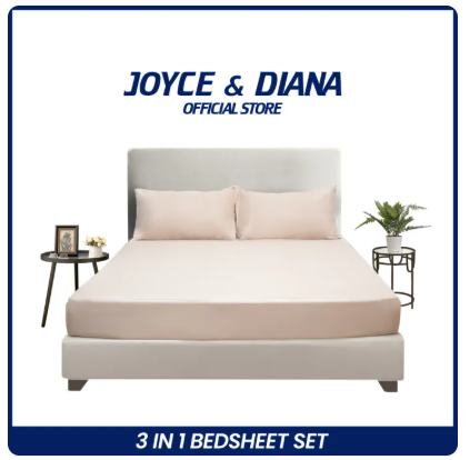 48% OFF [Giant Mega Sale] Joyce and Diana Random Premium/Pearl Collection 3in1 Bedsheet Set, 4in1 Flat Sheet Set, Comforter Blanket (Single/Double/Queen/King)