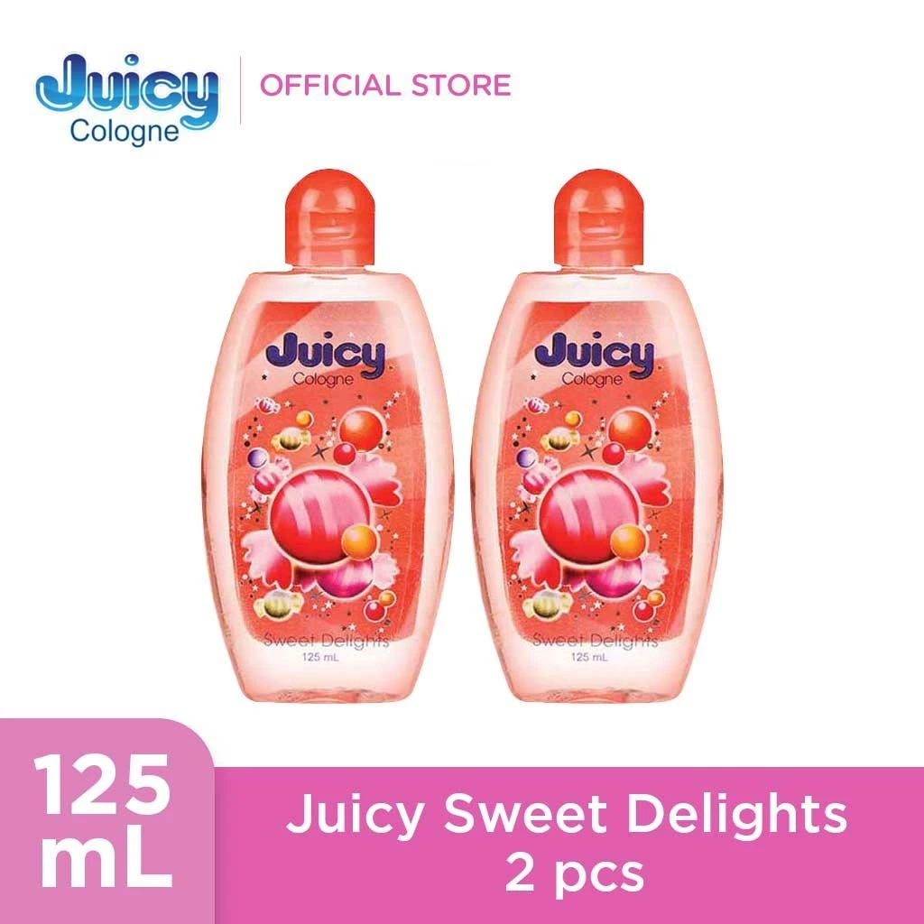 28% OFF Juicy Cologne Sweet Delights (Red) 125ml (2-piece)