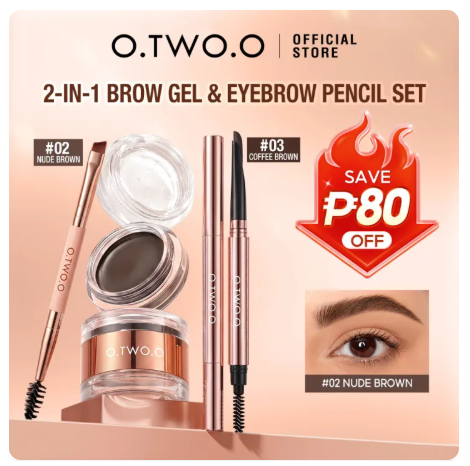 60% OFF O.TWO.O 2 In 1 Eyebrow Cream& Bow Wax With Brush 3 Colors Long Lasting Waterproof Eye Brow Tint Enhancers Cosmetics Makeup
