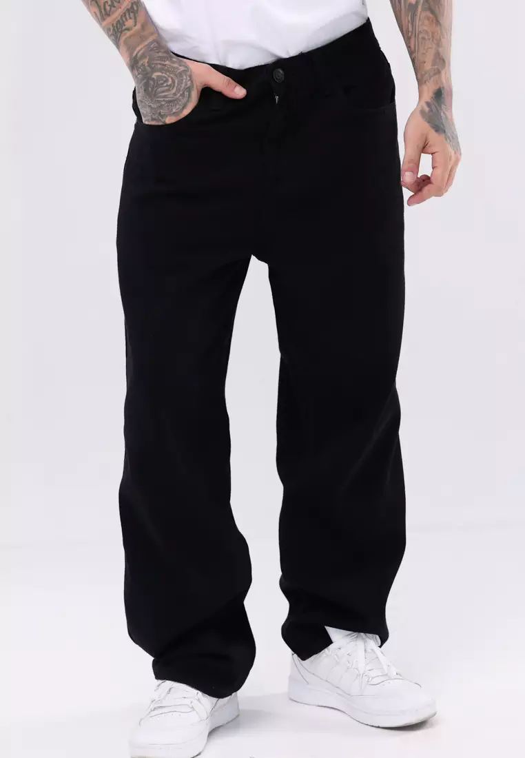 71% OFF Wide Straight Denim