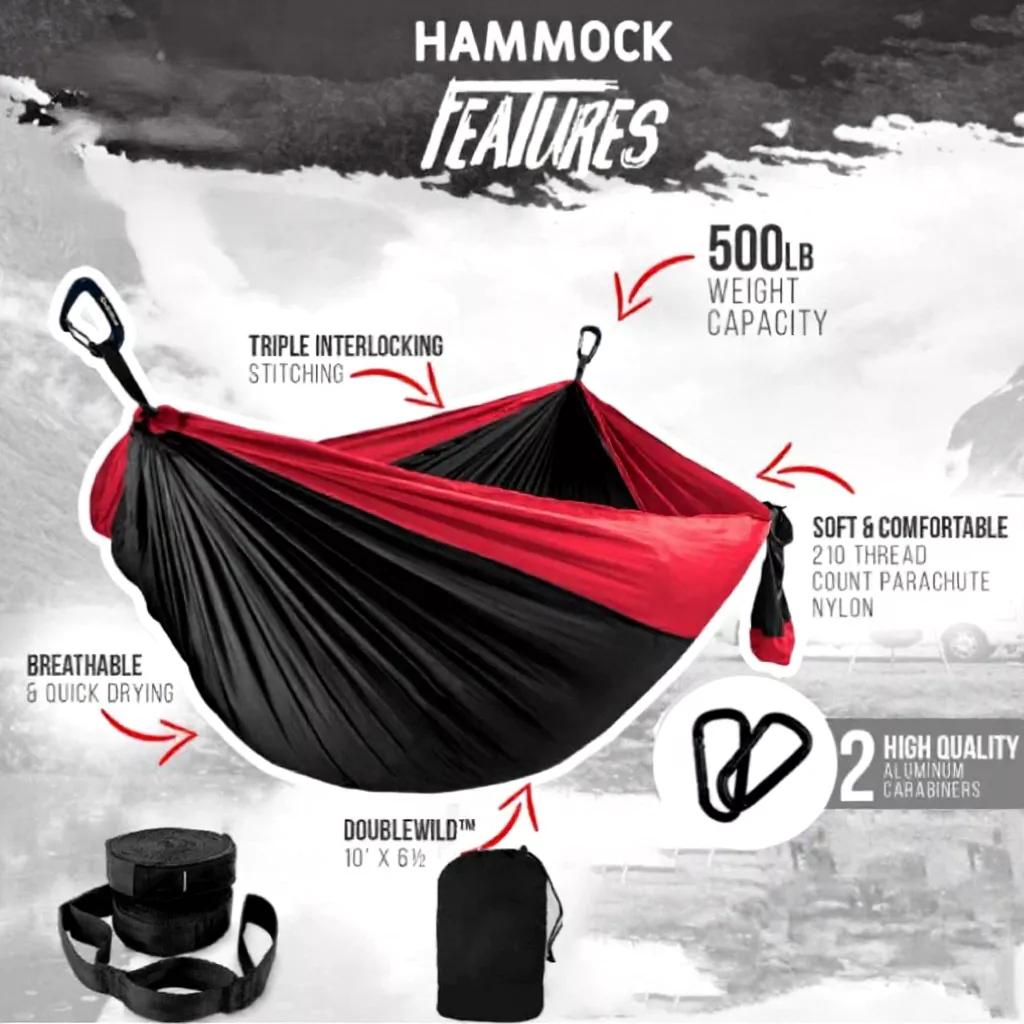73% OFF Outdoor Camping Hammock for Adults