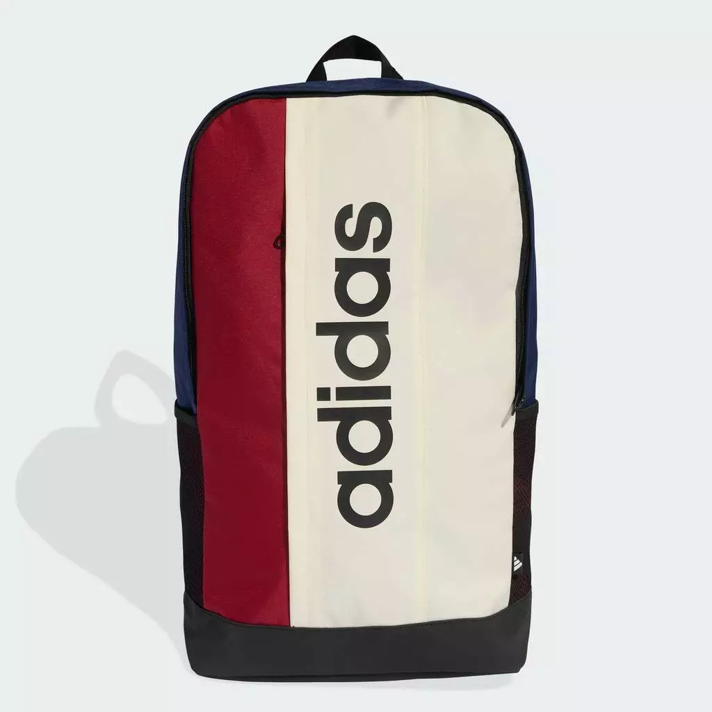 25% OFF adidas Lifestyle Linear Backpack Colorblock Unisex Blue KE5541