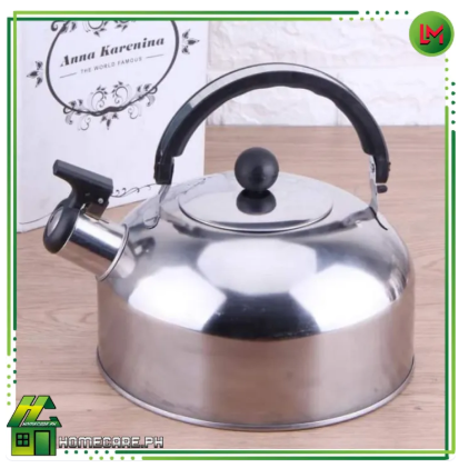 43% OFF HOMECARE PH. Stainless Steel Whistling Kettle Flat Base Sound Potted Kettle
