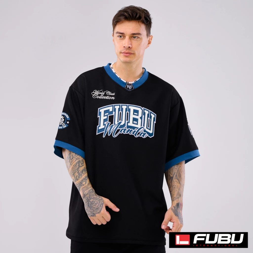 35% OFF Fubu Fubu Boys Jersey Round Neck / V-Neck FBT02A-0067 [Tshirt for men, T-Shirt, T Shirt]
