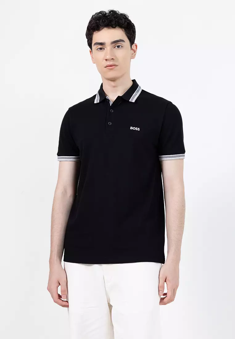 55% OFF Paddy Cotton Piqué Polo Shirt - BOSS Bodywear