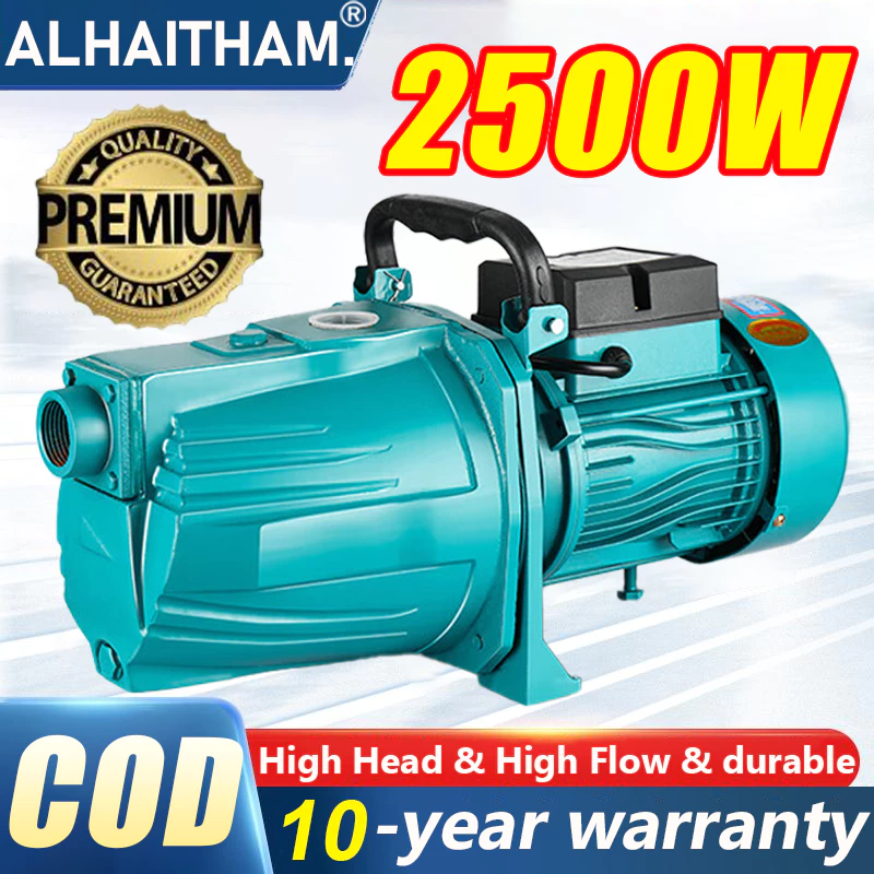 59% OFF 【10-year warranty】Booster Jet Pump 2HP 2500W Jetmatic Shallow Well Heavy Duty Electric Water Booster