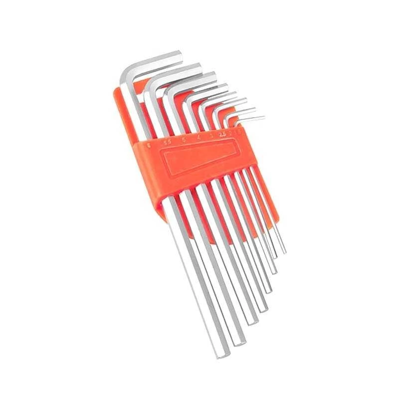 44% OFF 9-Piece Allen Wrench Set with High Hardness Chrome-Vanadium Steel
