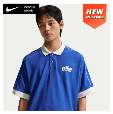 21% OFF Nike Men's Sportswear Club Oversized Short-Sleeve Polo - Game Royal [IF0724-480]
