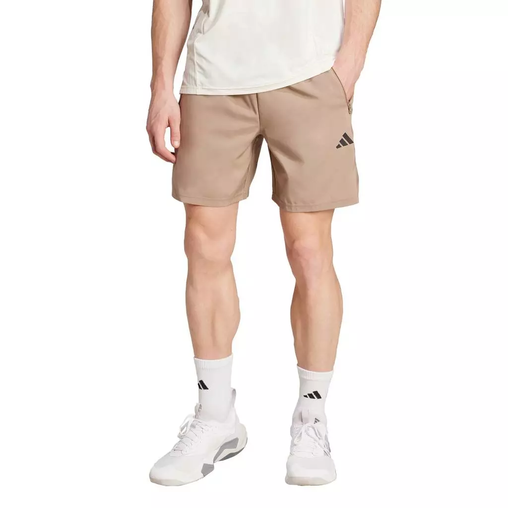 30% OFF adidas Gym & Training Train Essentials Woven Training Shorts Men Brown JW2495