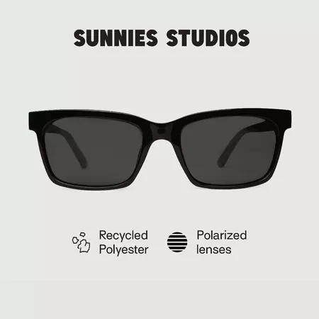 8% OFF Sunnies Studios Dean (Oversized Rectangle Fashion Sunglasses Shades for Men and Women)