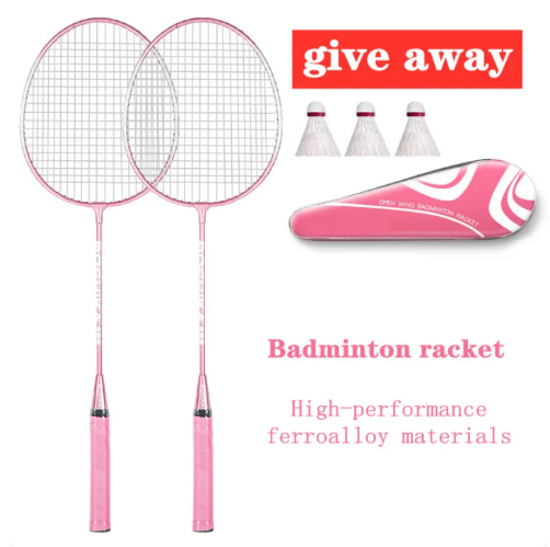65% OFF Badminton Racket Alloy Racket Fitness Sports Badminton Racket Set