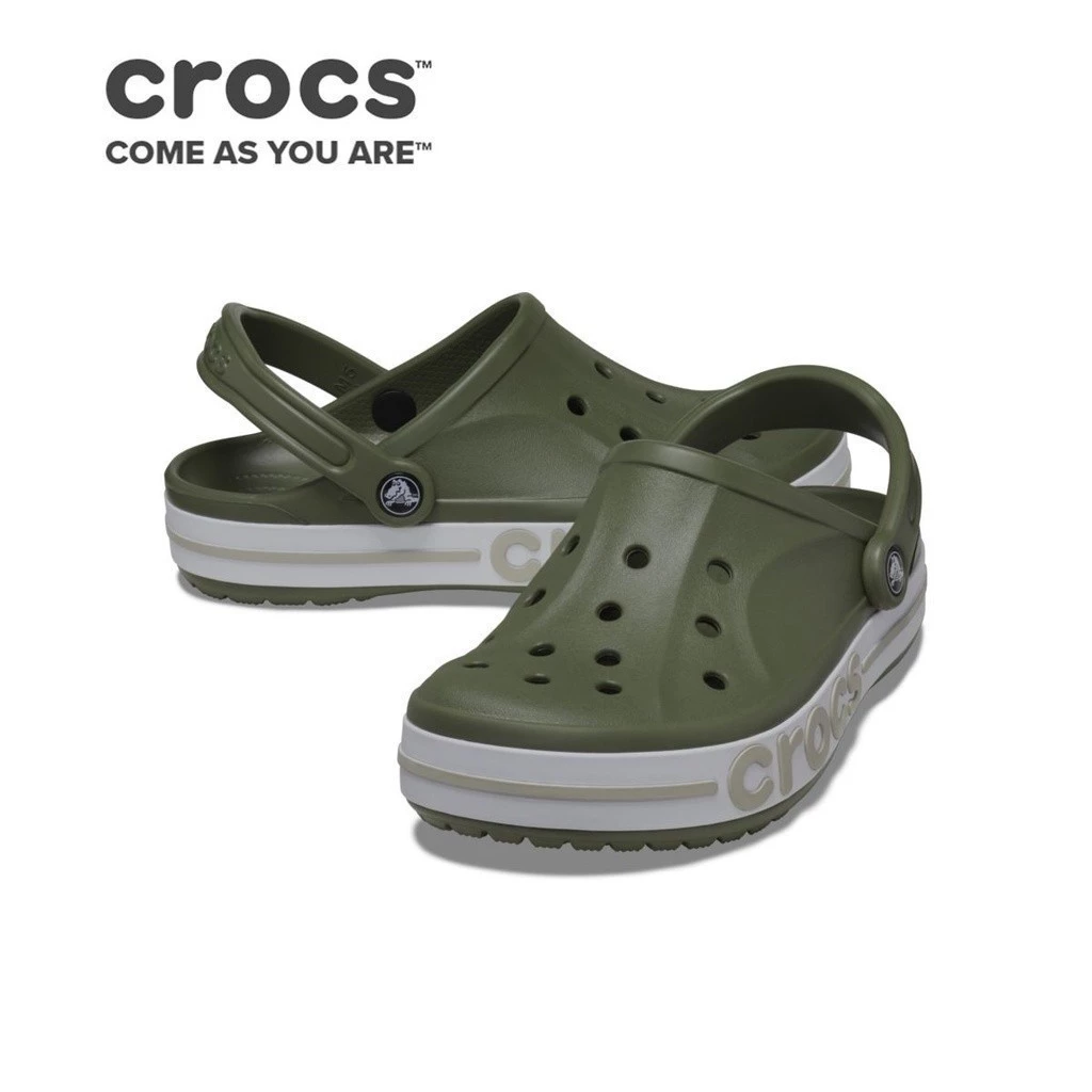 30% OFF Crocs Unisex Bayaband Clog in Army Green Cobblestone