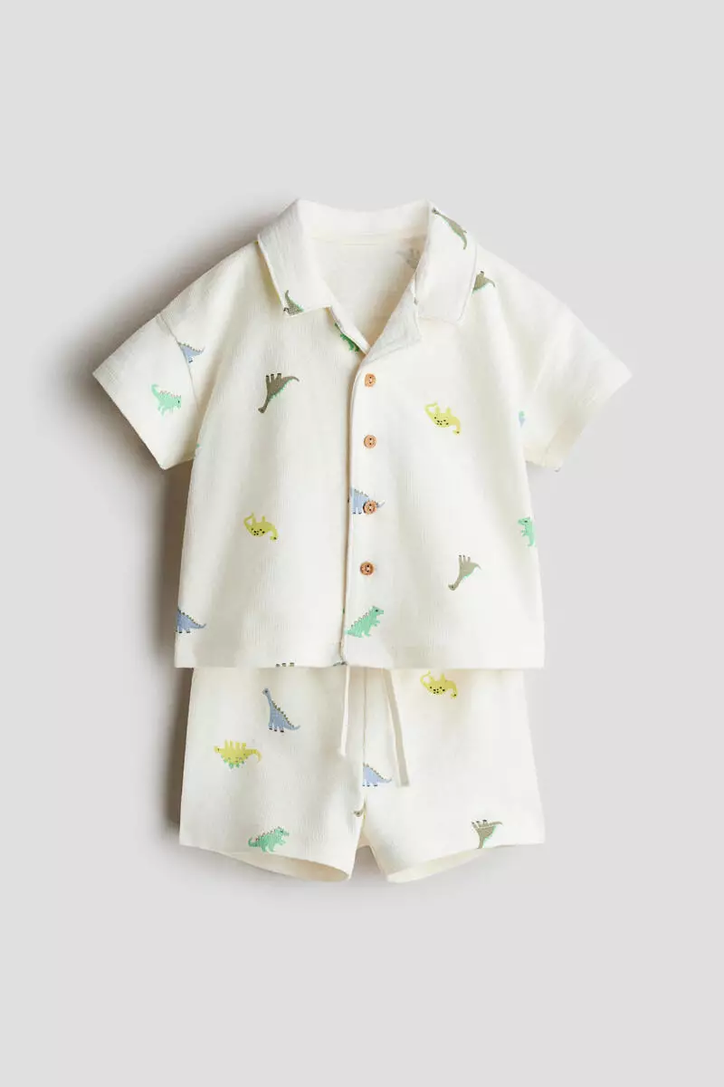 14% OFF H&M 2-piece cotton jersey set