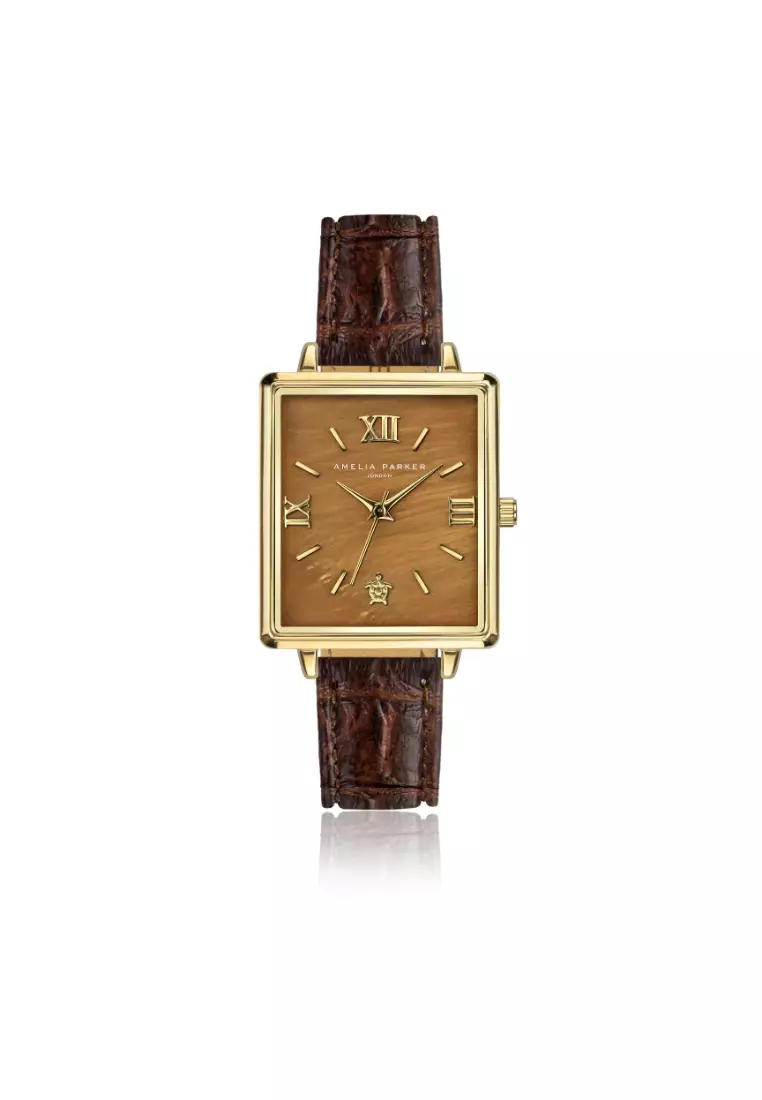 40% OFF Amelia Parker Elegant Amelia Parker Women's Watch with Premium Genuine Leather Bracelet