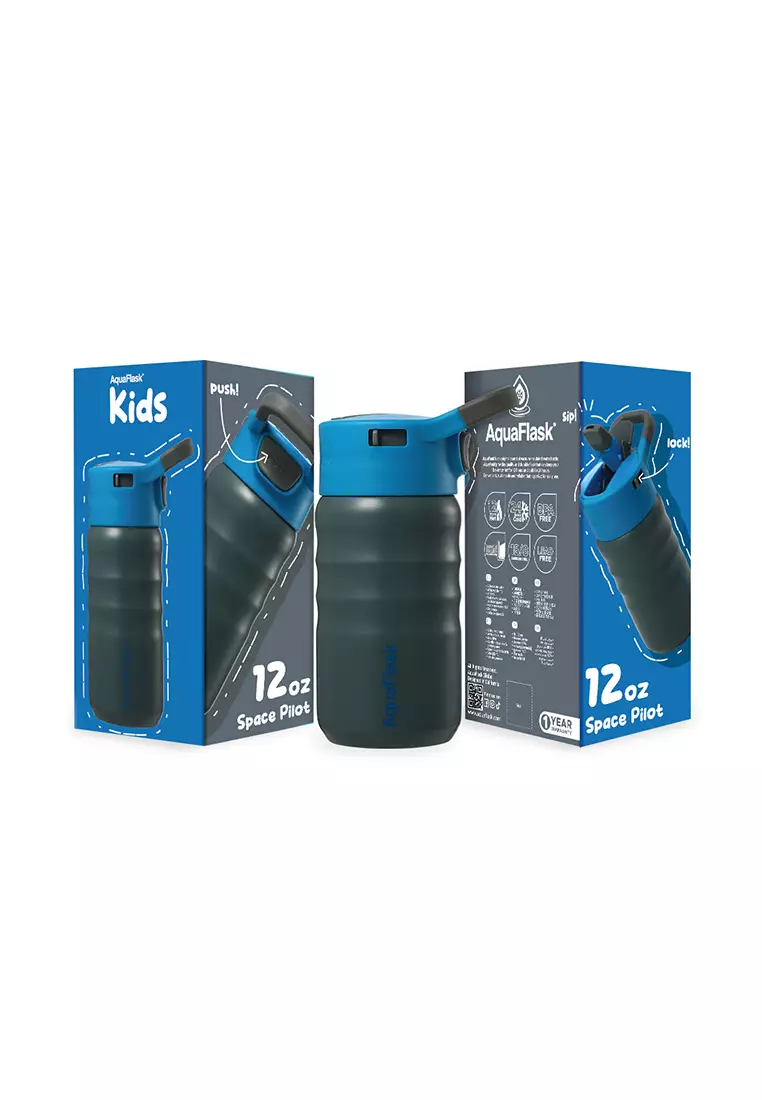 66% OFF 12oz Space Pilot Kids Straw Sip Collection Limited Edition