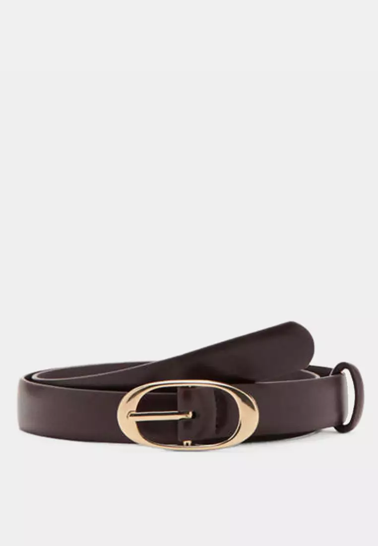 20% OFF Mango Oval Buckle Belt