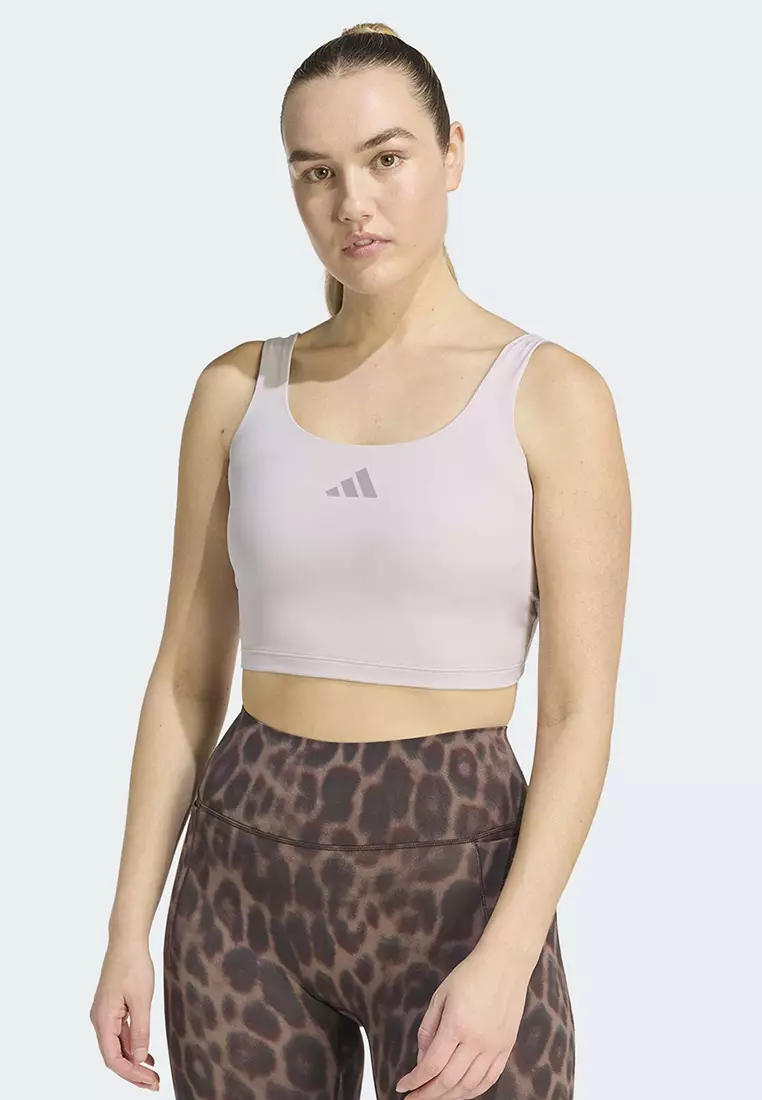 58% OFF ADIDAS Power Light Support Bra Tank Top