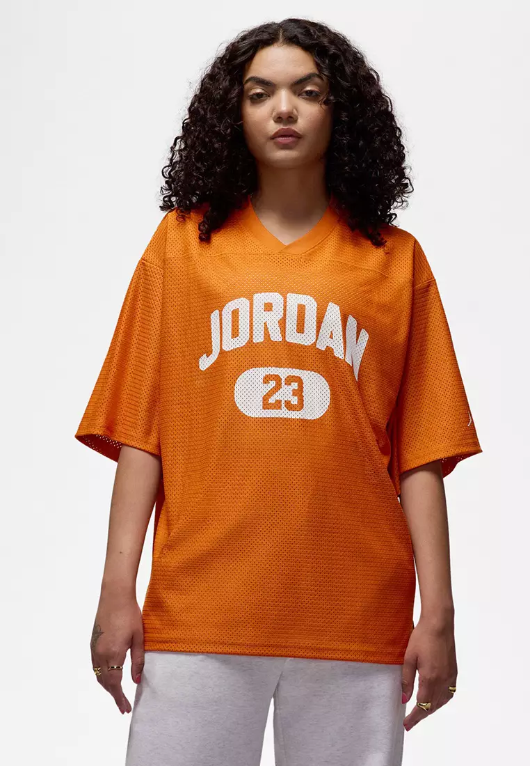40% OFF JORDAN Brooklyn Short Sleeve Mesh Jrsy Top