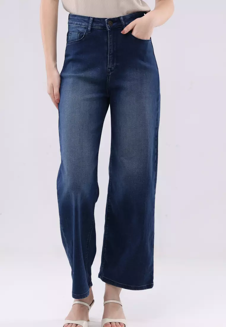 40% OFF Crissa Wide Leg Jeans