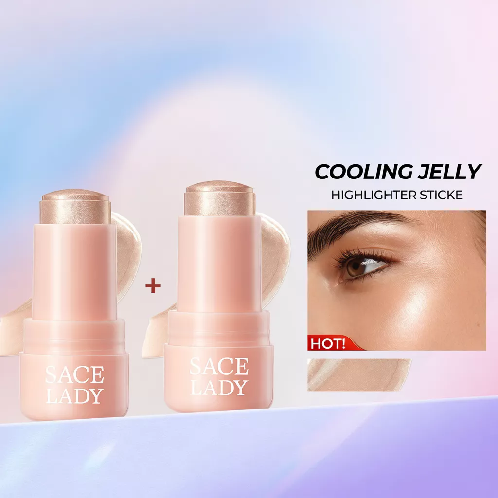 66% OFF Buy1 Take 1 SACE LADY Cooling Jelly Highlighter Stick (Long-Lasting
