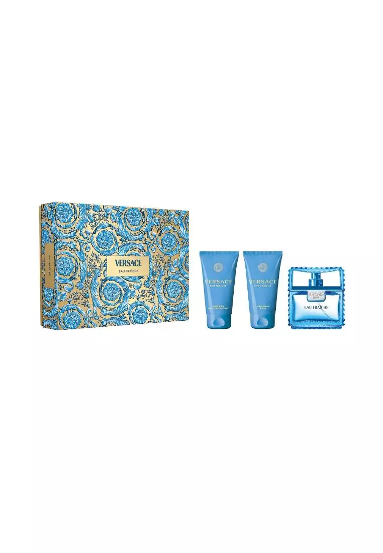 27% OFF VERSACE Man Eau Fraiche Eau de Toilette Set 3piece