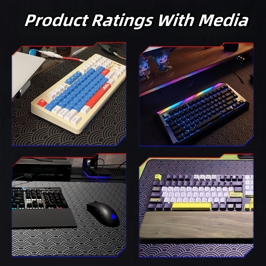 AFTER VOUCHER Zeus Plain Design Extended Mouse Mat / Mouse Pad For Gaming Office Mice Pad Large Long Mouse Pad X14