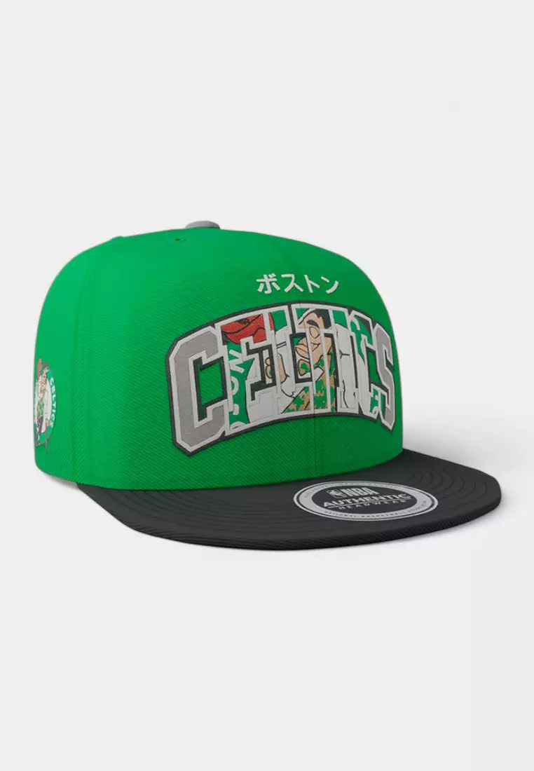 47% OFF Boston Celtics Adjustable Snapback Cap for Men Flat Cap Rising Sun Collection