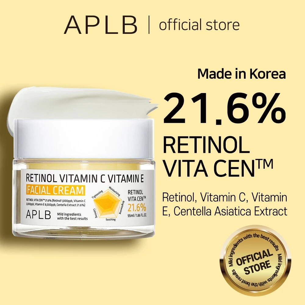 35% OFF APLB RETINOL VITAMIN C VITAMIN E FACIAL CREAM 55ml | Reveal Your Timeless Radiance Skin