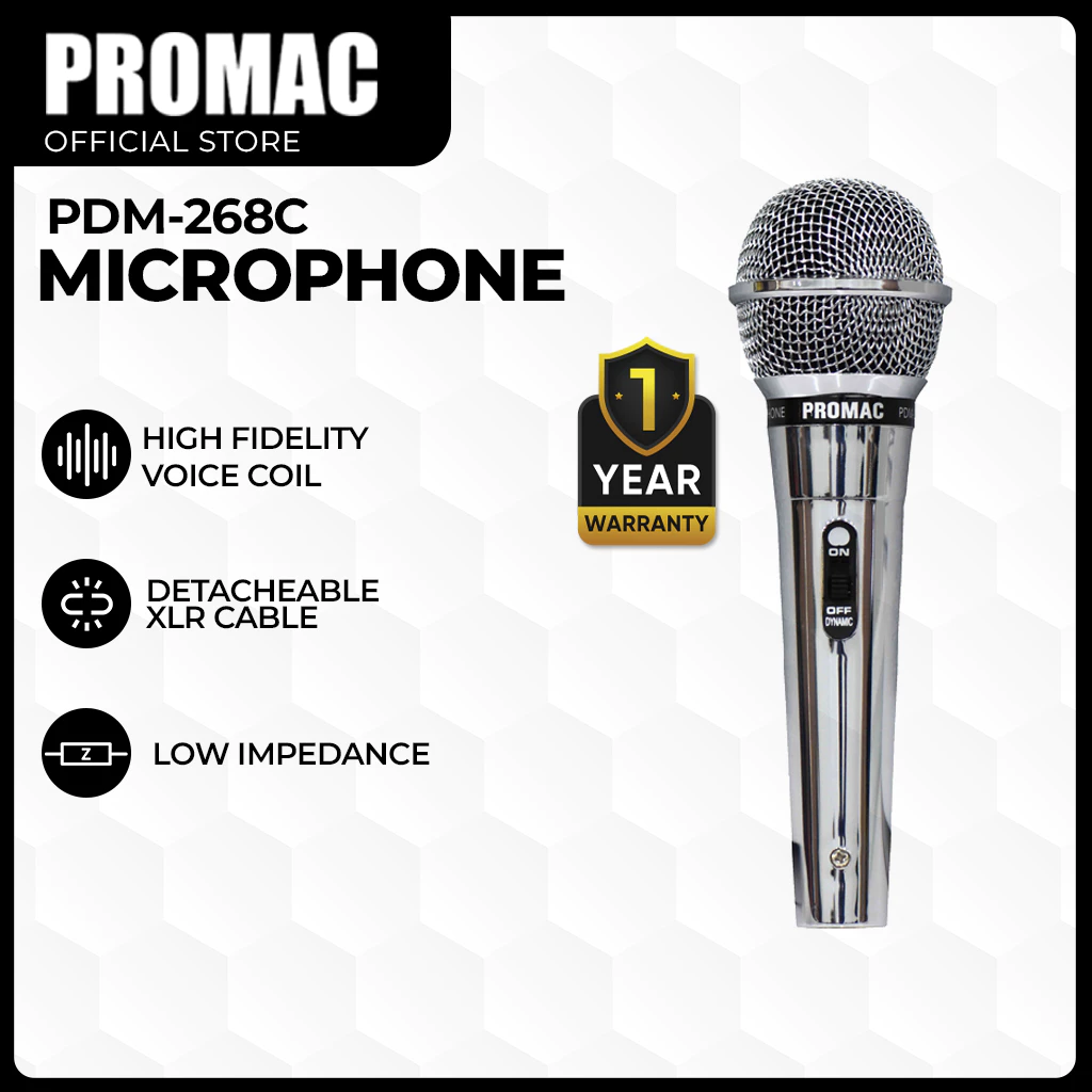 34% OFF Promac Karaoke Microphone (PDM-268C)